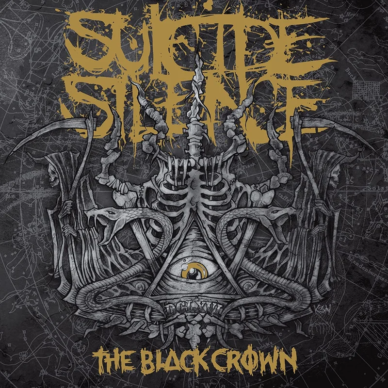 SUICIDE SILENCE 'THE BLACK CROWN ' LP - REISSUE 2018