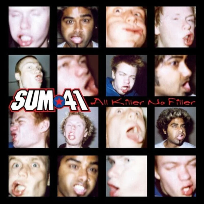 SUM 41 'ALL KILLER NO FILLER' LP - IMPORT