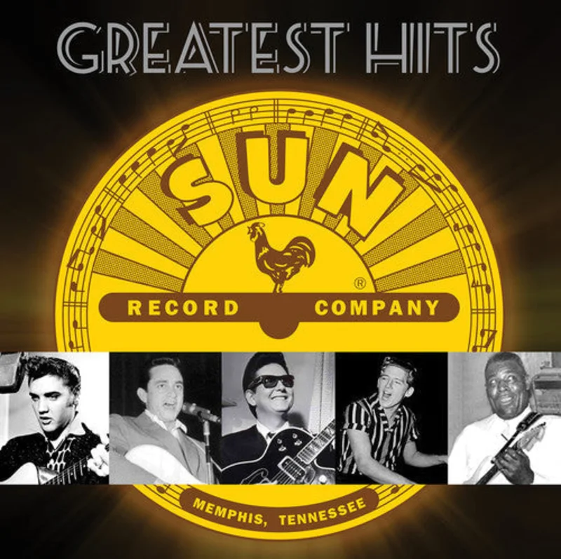 SUN RECORDS GREATEST HITS LP FT. ELVIS PRESLEY, JOHNNY CASH, JERRY LEE LWEIS & MORE