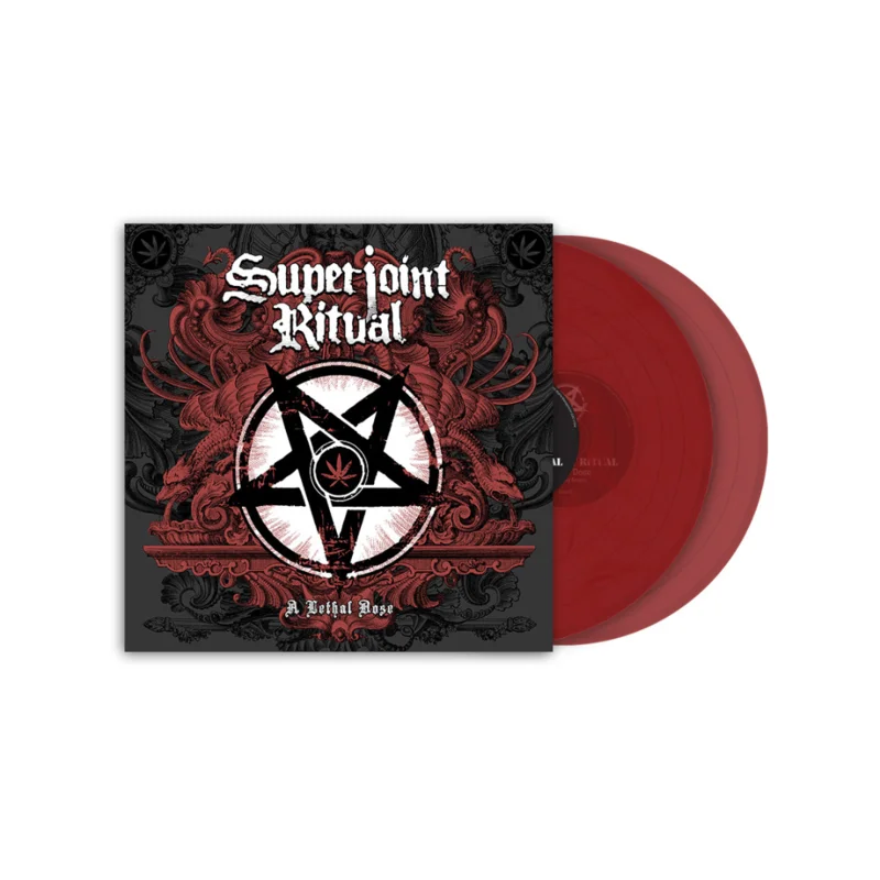 SUPERJOINT RITUAL 'A LETHAL DOSE' 2LP - CLEAR RED