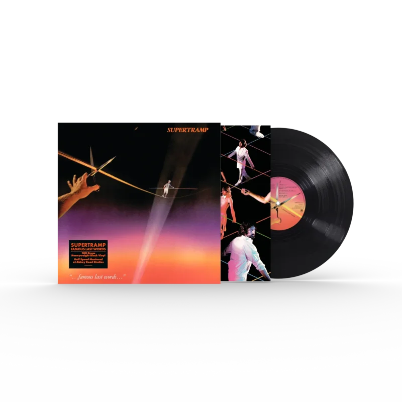 SUPERTRAMP '...FAMOUS LAST WORDS...' LP (180 Gram, Half-Speed Vinyl)