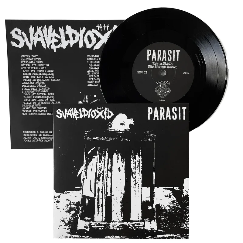 Svaveldioxid / Parasit: Split 7" Green Vinyl
