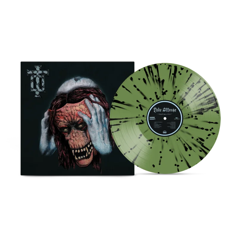 TAKE OFFENSE 'T.O.TALITY' LP (Green w/ Black Splatter Vinyl)
