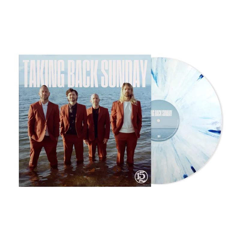 TAKING BACK SUNDAY '152' LP - EXCLUSIVE - LTD. 500 -  WHITE/BLUE/SPLATTER