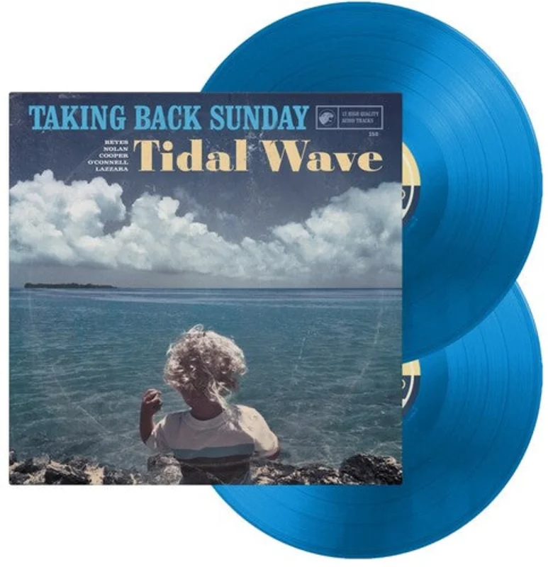 TAKING BACK SUNDAY 'TIDAL WAVE' 2LP - BLUE