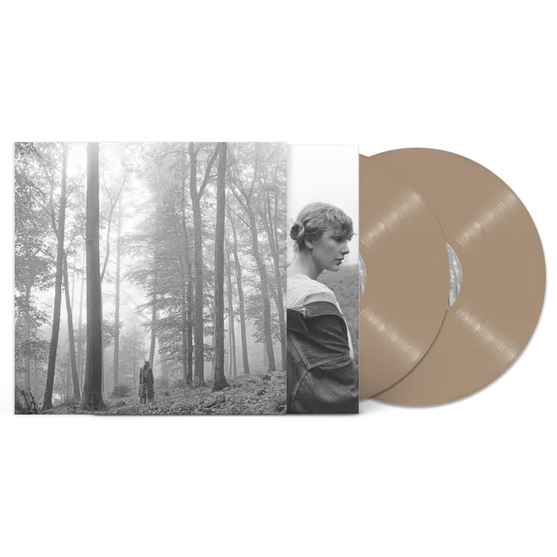 TAYLOR SWIFT 'FOLKLORE' 2LP - BEIGE