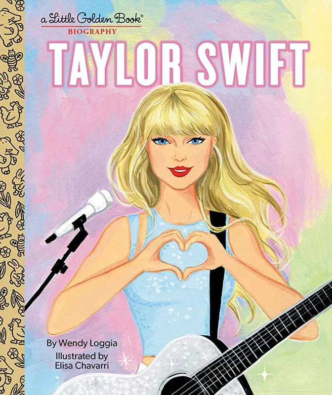 TAYLOR SWIFT - TAYLOR SWIFT: A LITTLE GOLDEN BOOK BIOGRAPHY - HARDCOVER - BOOK