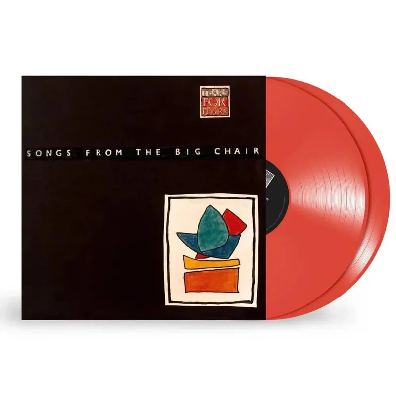 TEARS FOR FEARS 'SONGS FROM THE BIG CHAIR' 2LP - TRANSPARENT RED