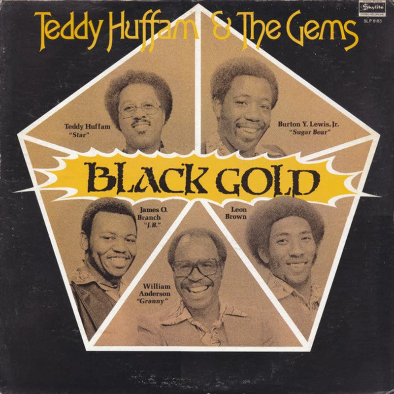 Teddy Huffam and The Gems: Black Gold 12"