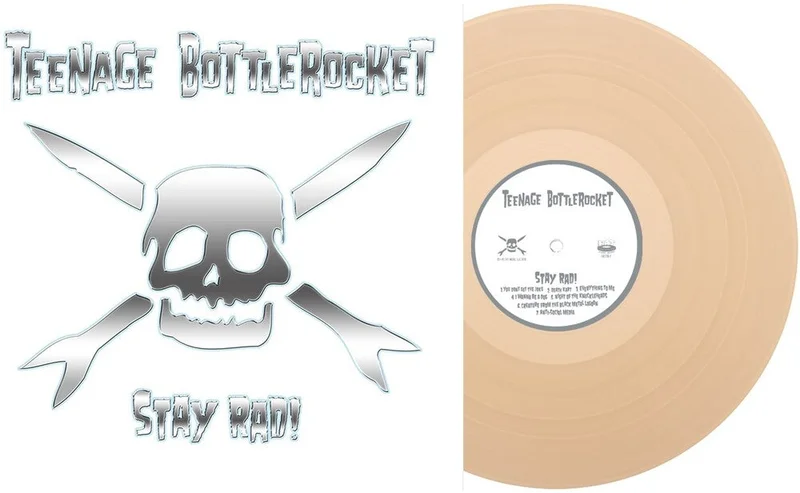 Teenage Bottlerocket: Stay Rad 12" (beer colored vinyl) (PRE-ORDER)