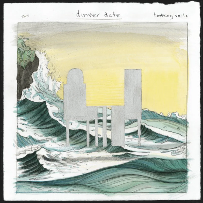 Teething Veils: Dinner Date b/w Out of Caverns into Snow 7"