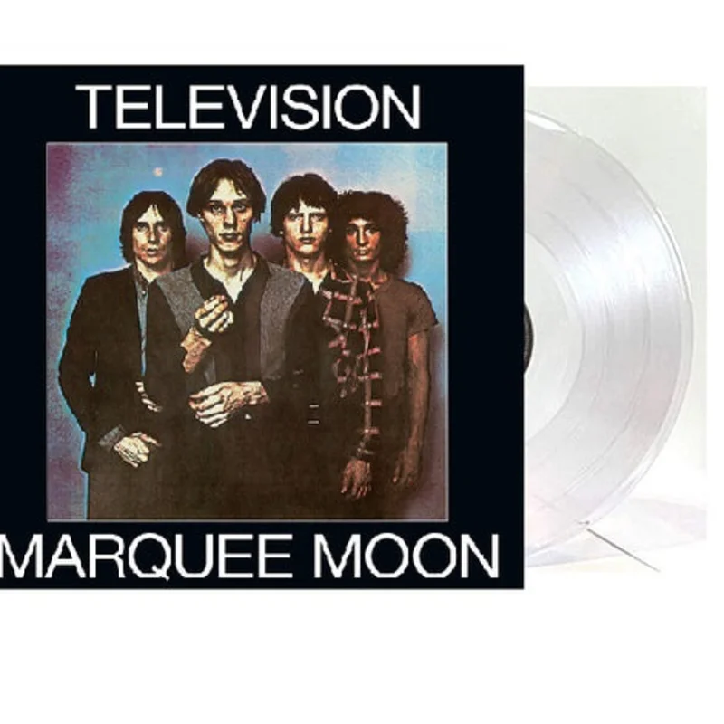 TELEVISION 'MARQUEE MOON' LP - CLEAR