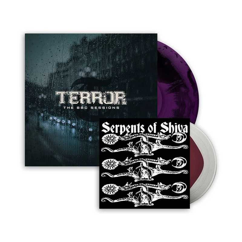 TERROR BBC SESSIONS LP + SERPENTS OF SHIVA 7" - LTD. - COLOR BUNDLE