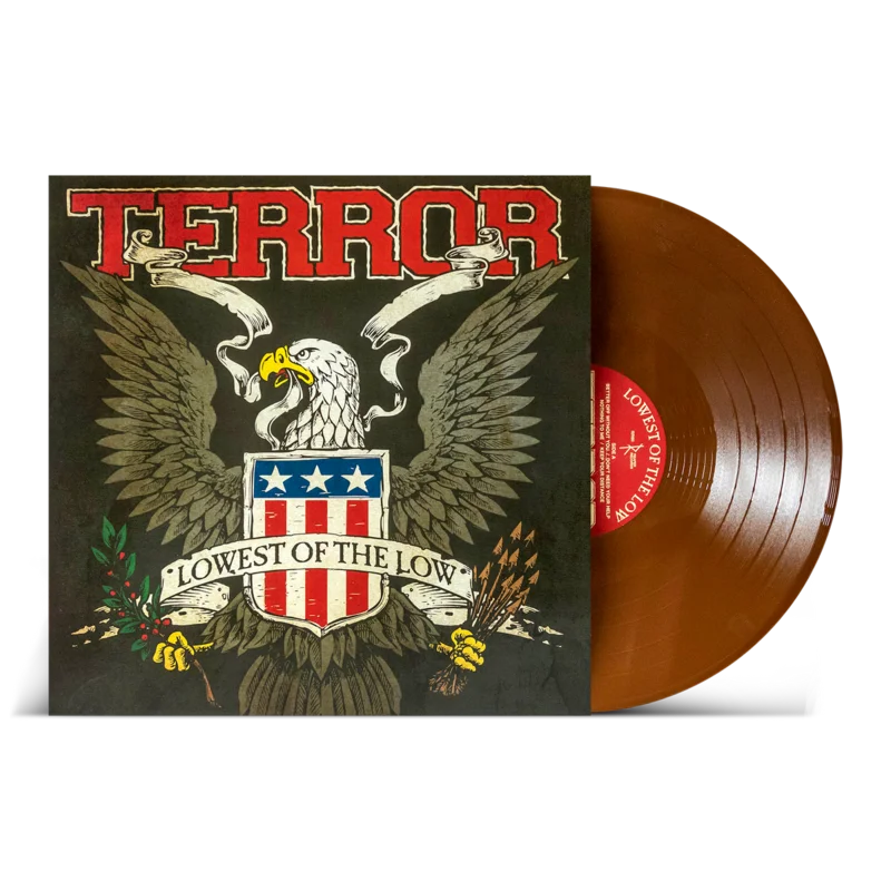 TERROR 'LOWEST OF THE LOW' LP - BRONZE