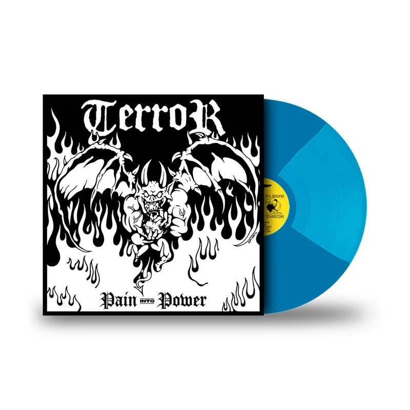 TERROR PAIN INTO POWER QUAD LP - EXCLUSIVE - LTD. 300 - ROYAL BLUE/BLUE JAY