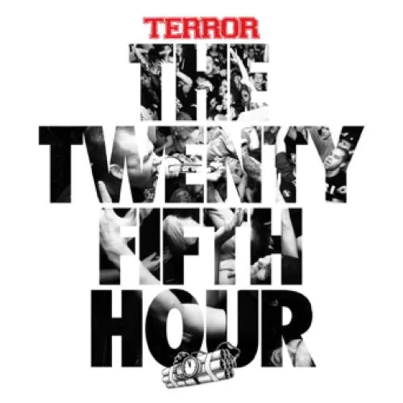 TERROR THE TWENTY FIFTH HOUR' LP - RED
