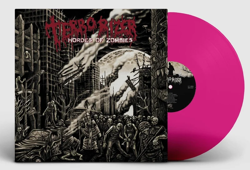 TERRORIZER 'HORDERS OF ZOMBIES' LP - PINK