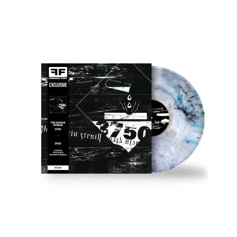 THE ACACIA STRAIN 3750 FURNACE FEST EXCLUSIVE LP - LTD. 500 - CLEAR/BLUE/BLACK/WHITE/MARBLE