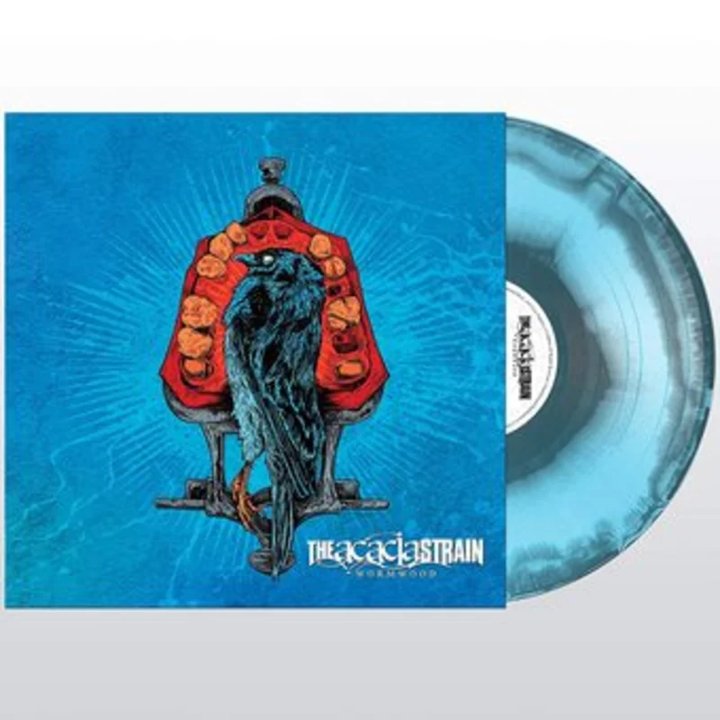 THE ACACIA STRAIN 'WORMWOOD' LP - CLEAR BLUE/BLACK SWIRL
