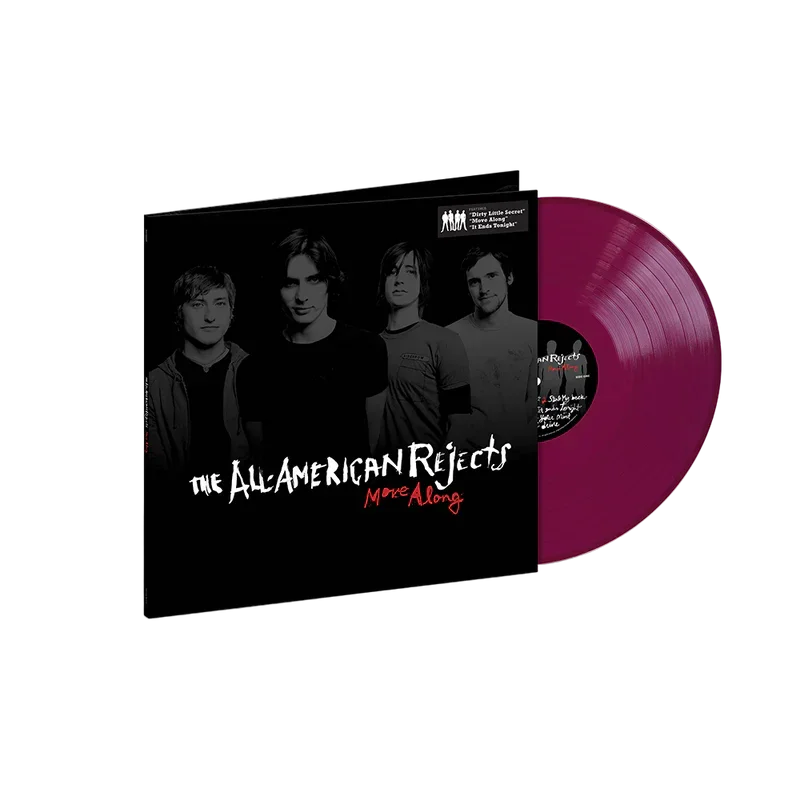 THE ALL-AMERICAN REJECTS 'MOVE ALONG' LP - TRANSLUCENT GRAPE