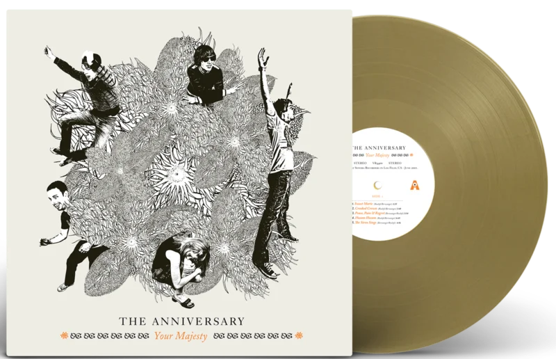 THE ANNIVERSARY 'YOUR MAJESTY' ANNIVERSARY EDITION LP - GOLD