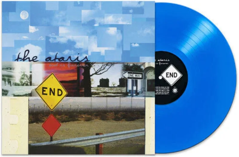 THE ATARIS 'END IS FOREVER' LP - BLUE