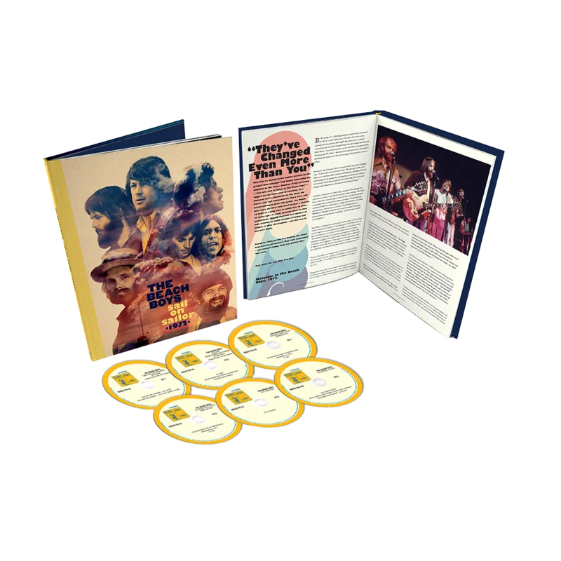 THE BEACH BOYS 'SAIL ON SAILOR' 6CD SUPER DELUXE BOX SET