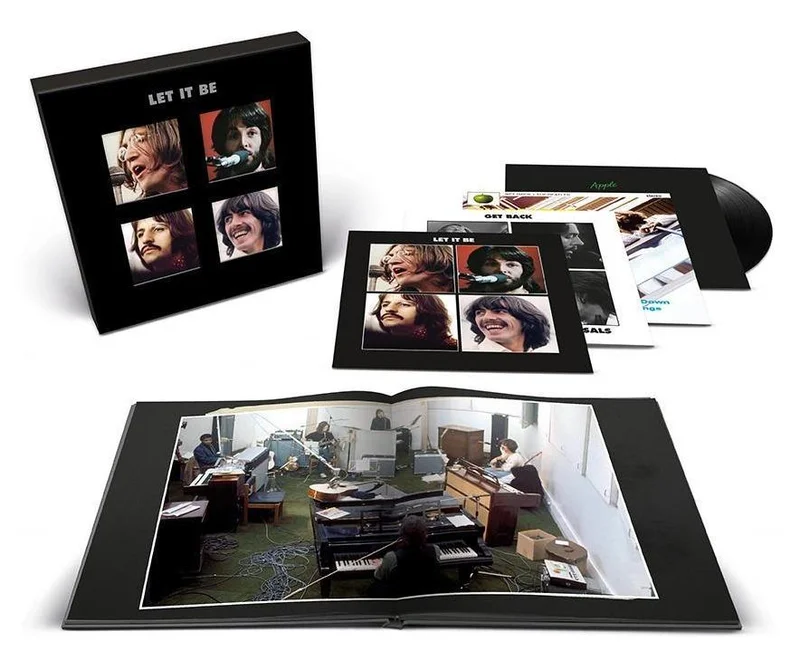 THE BEATLES 'LET IT BE' SUPER DELUXE 4LP + 12" EP BOX SET