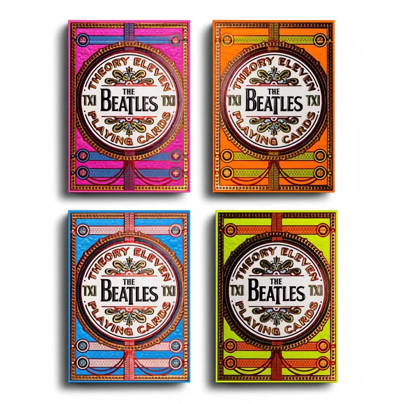 THE BEATLES - THEORY ELEVEN PLAYING CARDS BLUE