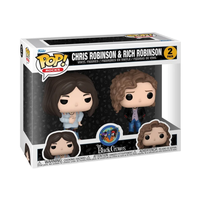 THE BLACK CROWES - FUNKO POP! ROCKS - CHRIS ROBINSON & RICH ROBINSON