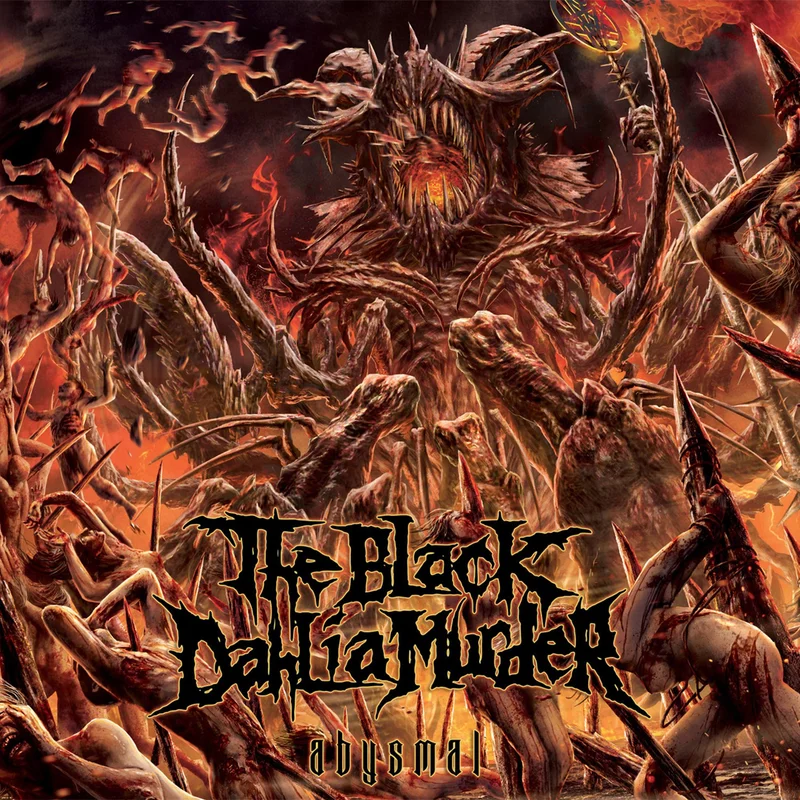 THE BLACK DAHLIA MURDER 'ABYSMAL' LP - GOLD/BLACK/MARBLE
