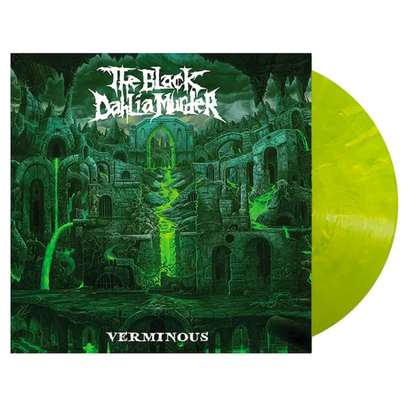 THE BLACK DAHLIA MURDER 'VERMINOUS' LP - NUCLEAR SLIME GREEN