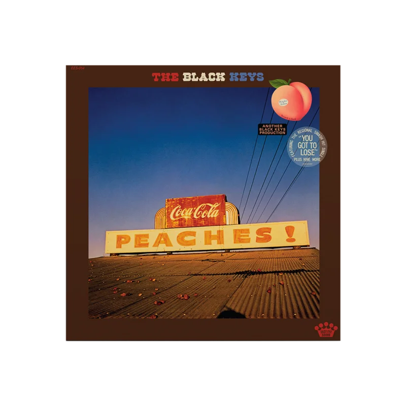 THE BLACK KEYS - PEACHES! - CREAM COLOR - VINYL LP