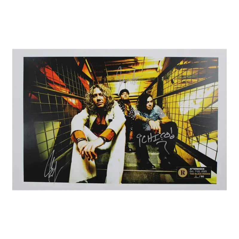THE BLACK MOODS X REVOLVER x AFTERSHOCK- SIGNED FESTIVAL POSTER