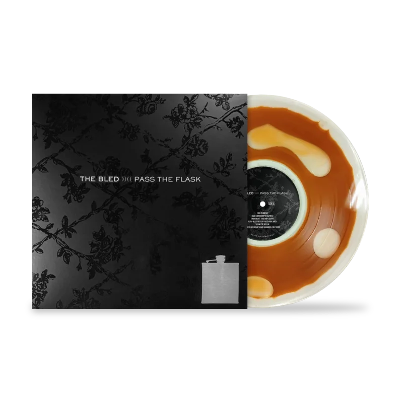 THE BLED PASS THE FLASK LP - EXCLUSIVE - LTD. 50 - WHISKEY LIQUID FILLED