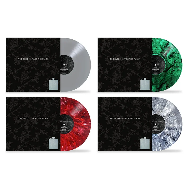 THE BLED PASS THE FLASK LP - LTD. - VARIOUS COLOR
