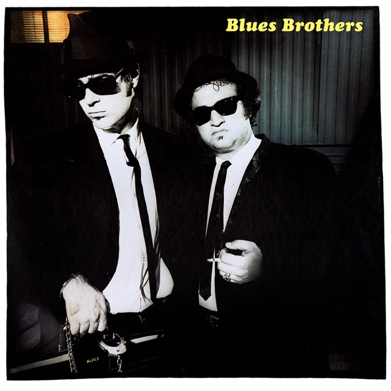THE BLUES BROTHERS 'BRIEFCASE FULL OF BLUES' ANNIVERSARY EDITION LP - GOLD