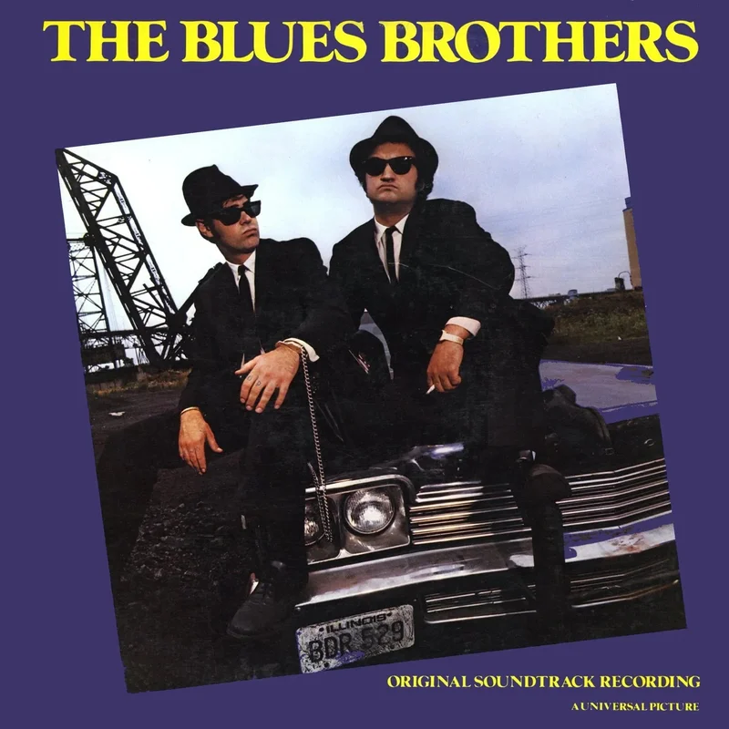 THE BLUES BROTHERS ORIGINAL SOUNDTRACK LP - LTD. - BLUE