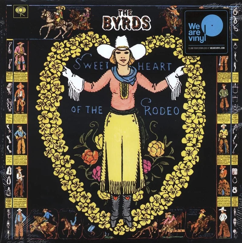THE BYRDS - SWEETHEART OF THE RODEO - VINYL LP