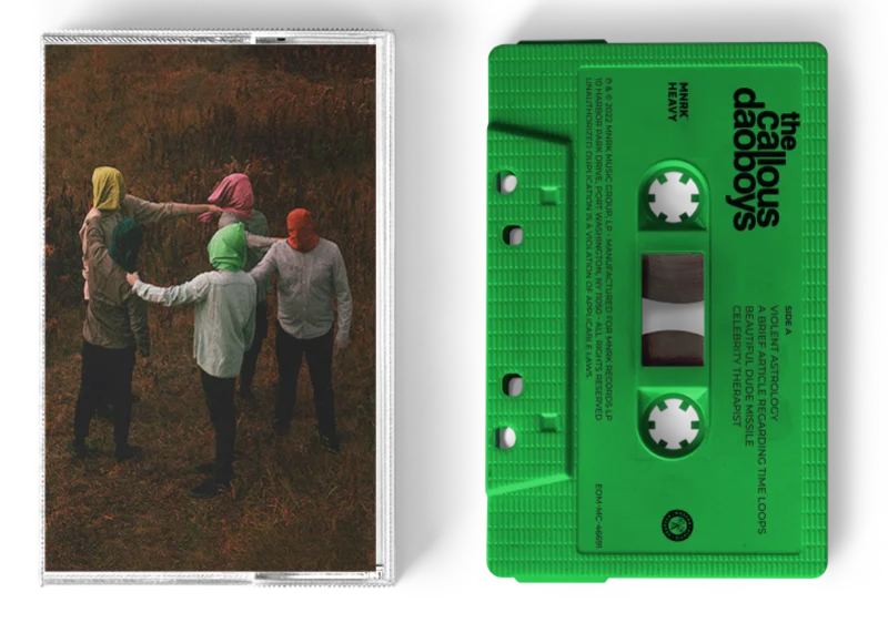 THE CALLOUS DAOBOYS CELEBRITY THERAPIST CASSETTE - GREEN