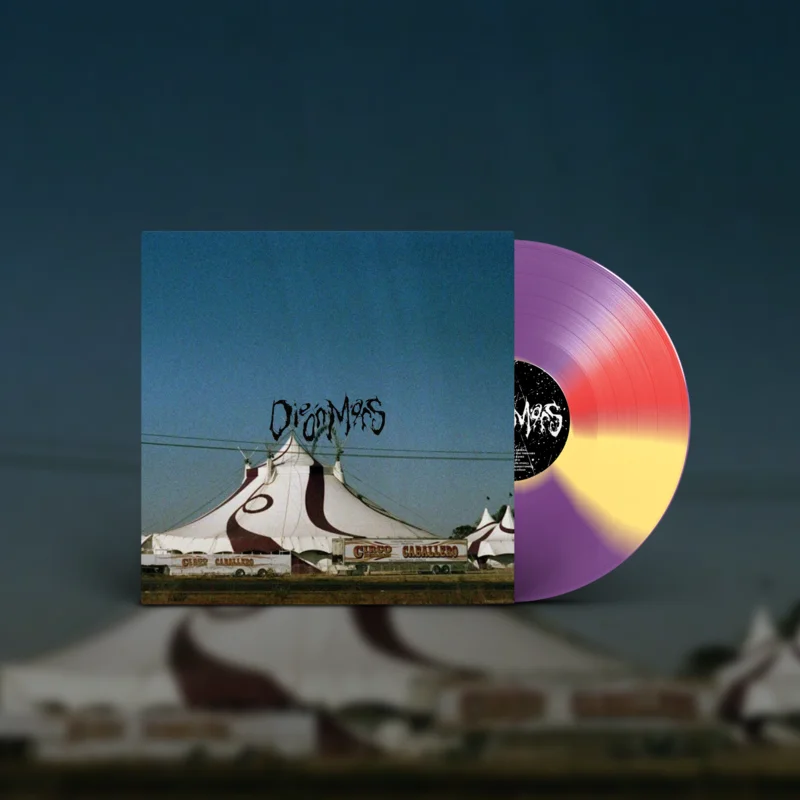 THE CALLOUS DAOBOYS DIE ON MARS LP - EXCLUSIVE - LTD. 150 - RED/YELLOW/PURPLE TWISTER