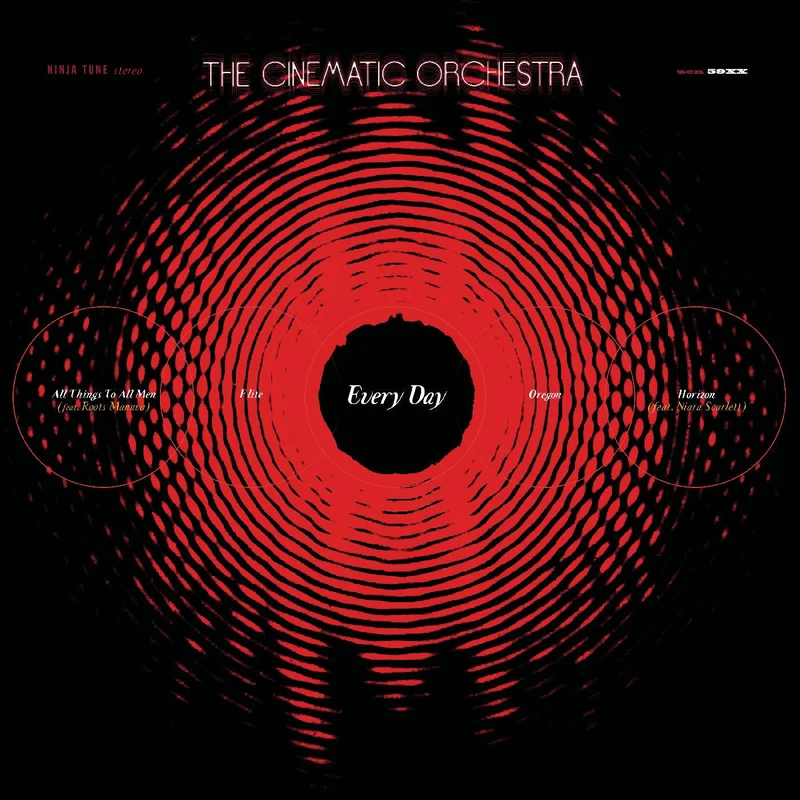 THE CINEMATIC ORCHESTRA 'EVERY DAY' 3LP - TRANSLUCENT RED