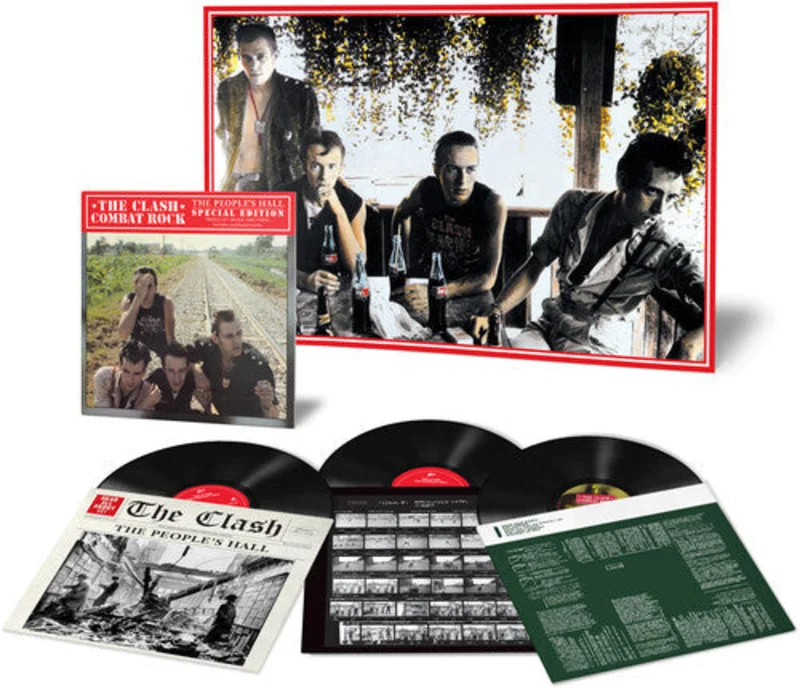 THE CLASH 'COMBAT ROCK + THE PEOPLE'S HALL' SPECIAL EDITION 3LP