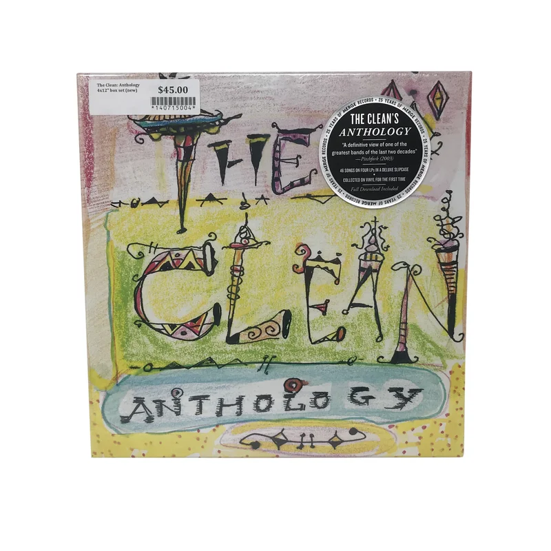 The Clean: Anthology 4x12" box set