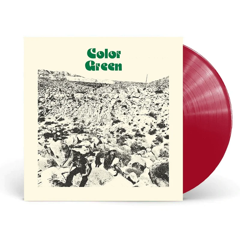 THE COLOR GREEN 'COLOR GREEN EP - OXBLOOD' 12" EP - BURGUNDY