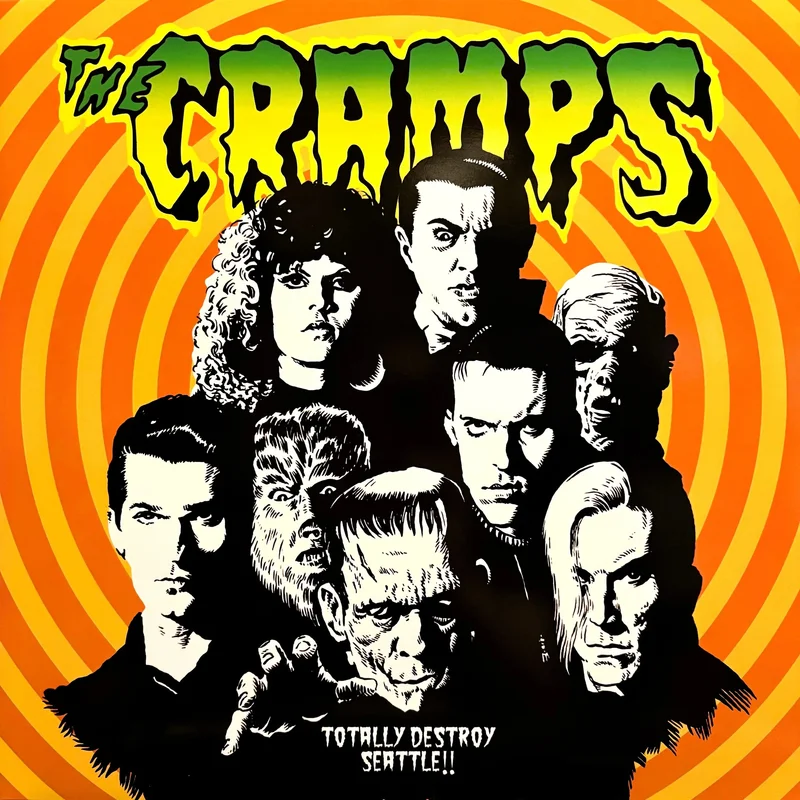 The Cramps: Totally Destroy Seattle!! 12"