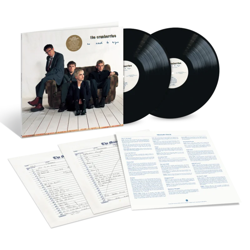 THE CRANBERRIES - NO NEED TO ARGUE - DELUXE 30TH ANNIVERSARY EDITION - 2-LP - VINYL