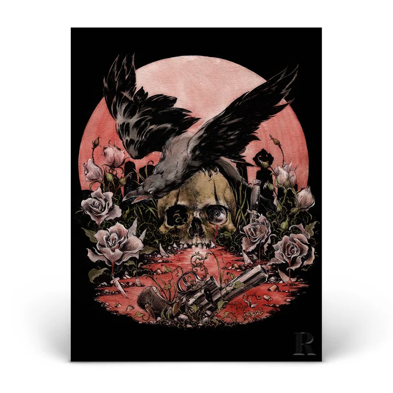 THE CROW-INSPIRED ART PRINT - EXCLUSIVE - LTD. 250
