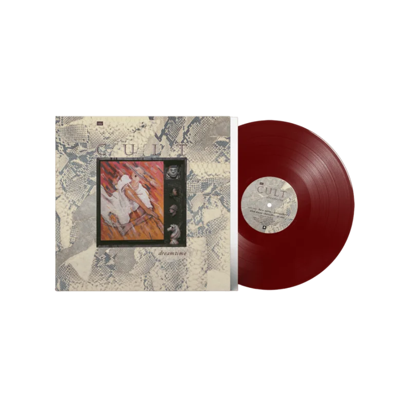 THE CULT 'DREAMTIME' 40TH ANNIVERSARY EDITION LP - OXBLOOD RED