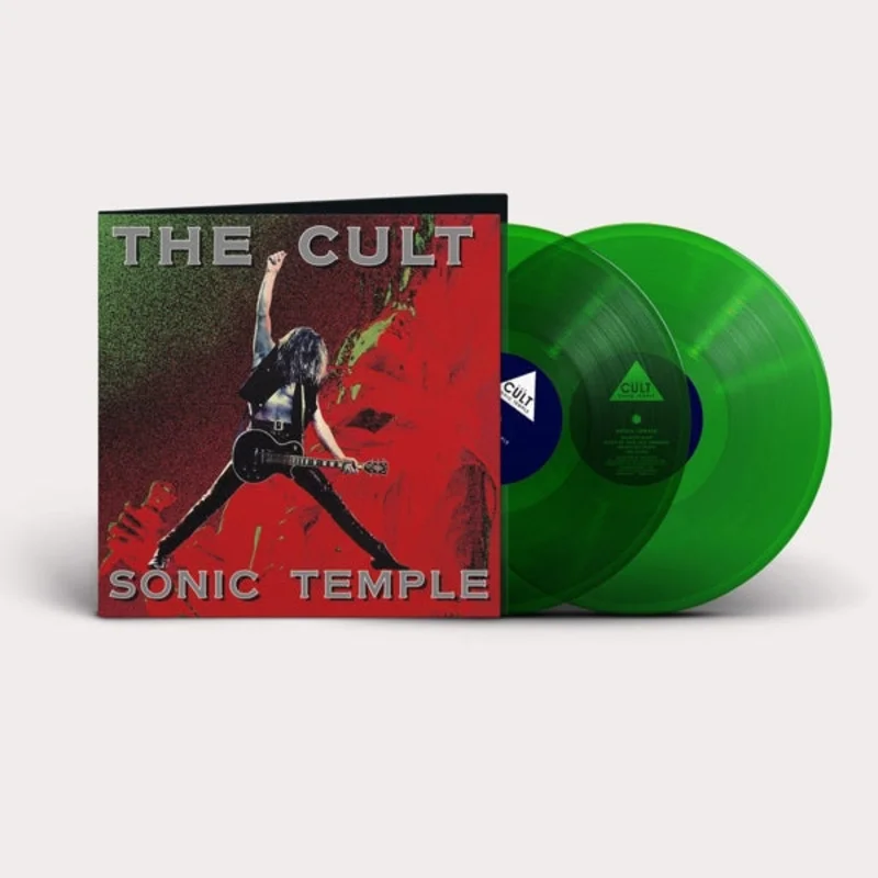 THE CULT 'SONIC TEMPLE' 2LP - GREEN